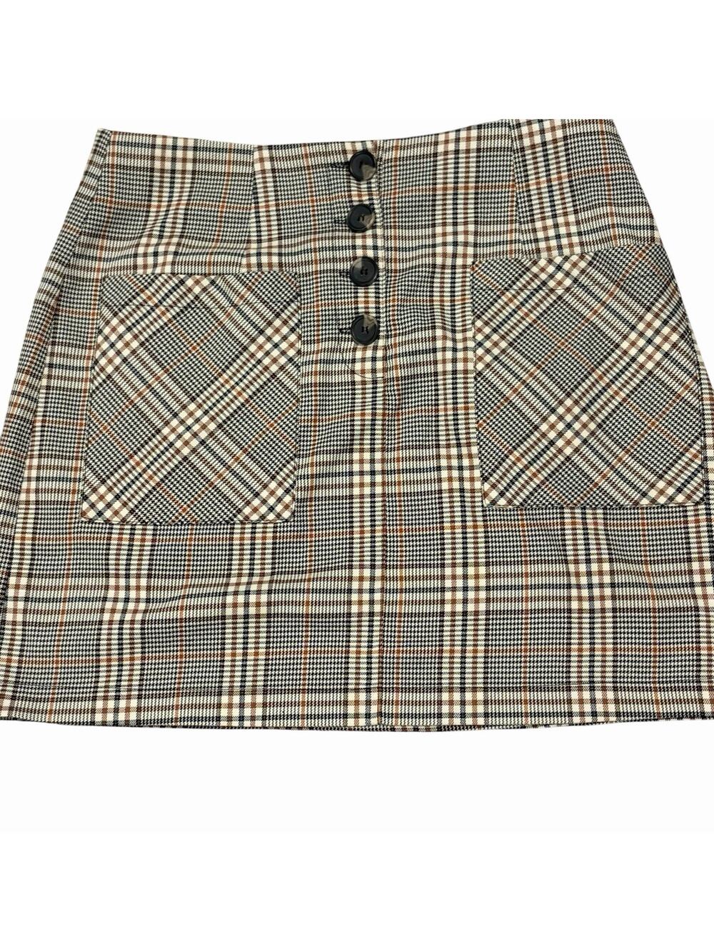 Art and EPHECT Women's Skirt Size Large Short. Plaid Skirt.